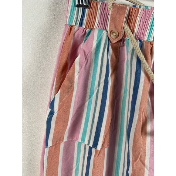 Btween Striped Wide Leg Pants - Picture 2 of 9